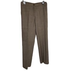 Vtg Lilly Pulitzer Wool Blend Houndstooth Trousers Pants‎ Size 2 Light Academia